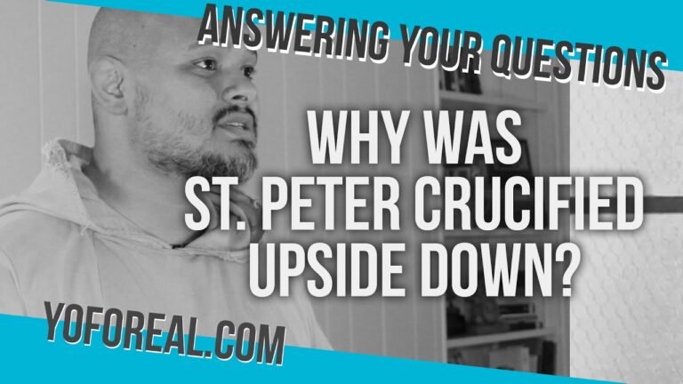 The Reasons Behind Peter's Crucifixion