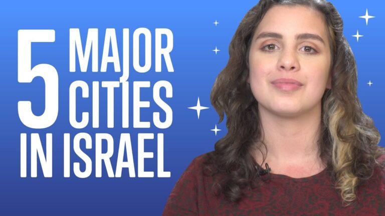 Discovering Israel's Vibrant Cities