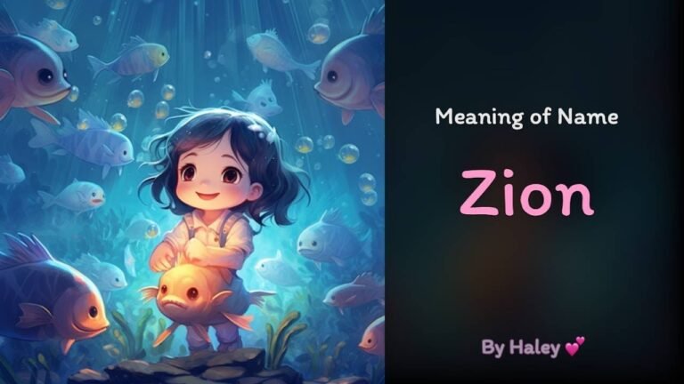 The Meaning Behind the Name Zion