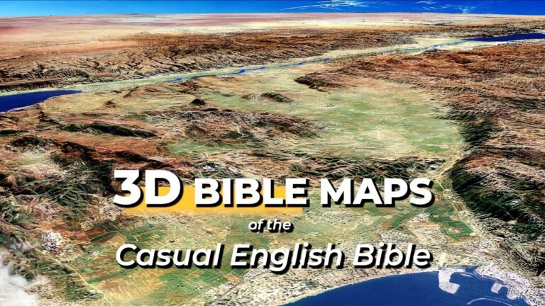 Exploring Biblical Maps: A Guide to Ancient Landscapes