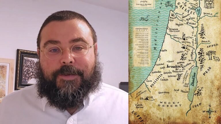 Exploring the Map of Biblical Israel: A Historical Journey