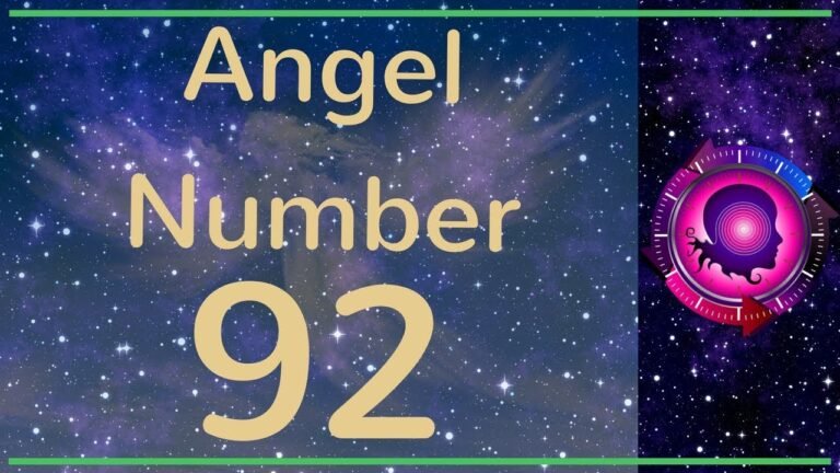 Unlocking the Meaning of 92 Angel Number