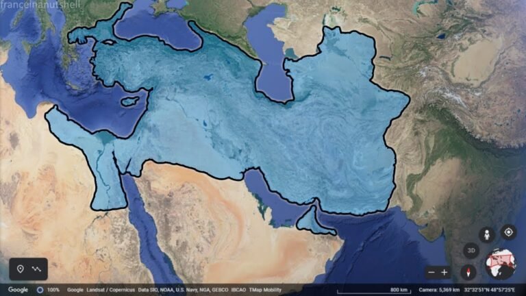 Exploring the Map of the Persian Empire