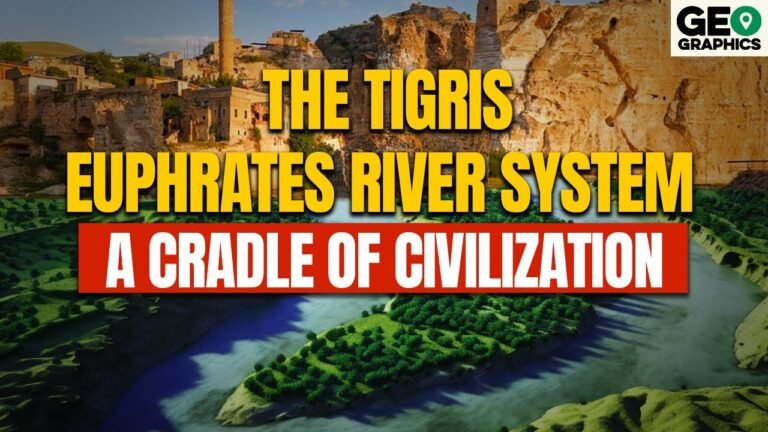 Exploring the Euphrates and Tigris Rivers: A Comprehensive Map Guide