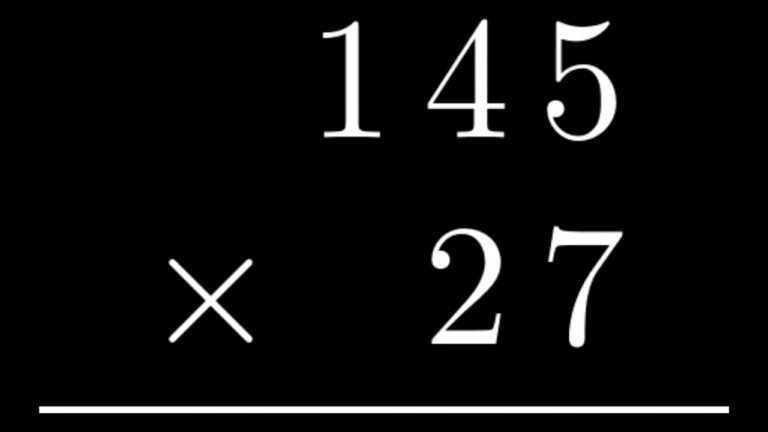 The Significance of 145 Times 145 in Mathematics