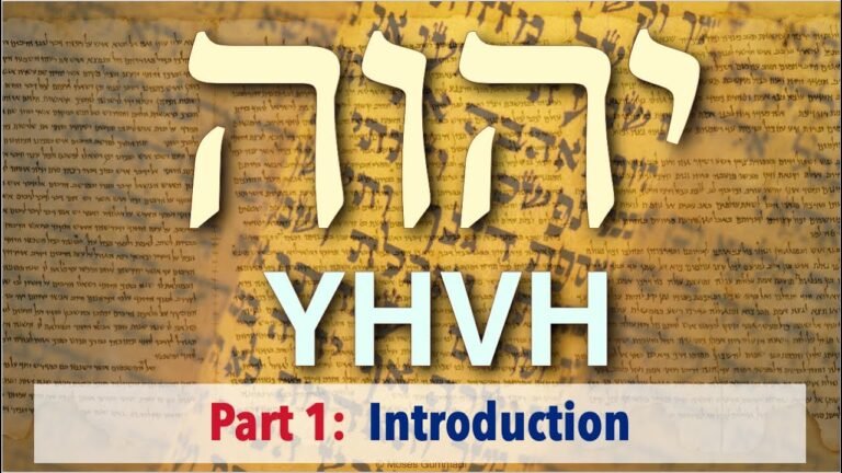 Unveiling the Hebrew Tetragrammaton: Significance and Interpretation