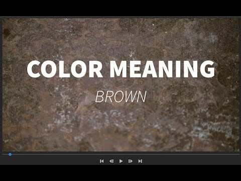 The Meaning Behind the Color Brown