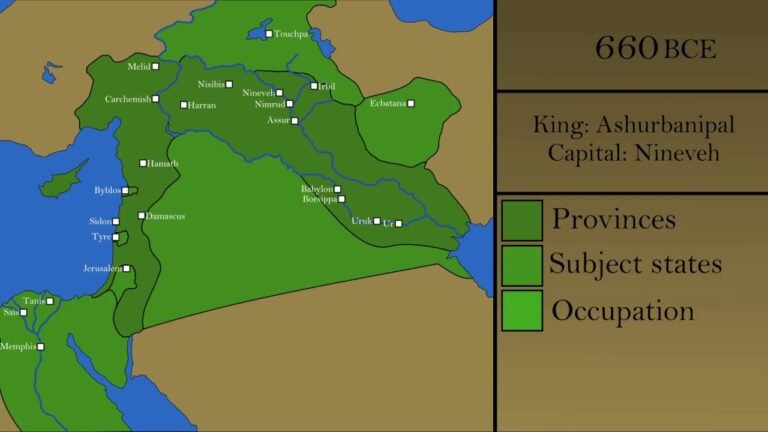 Exploring the Map of the Assyrian Empire