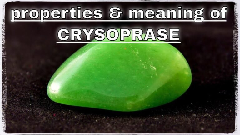 Unveiling the Meaning of Chrysoprase