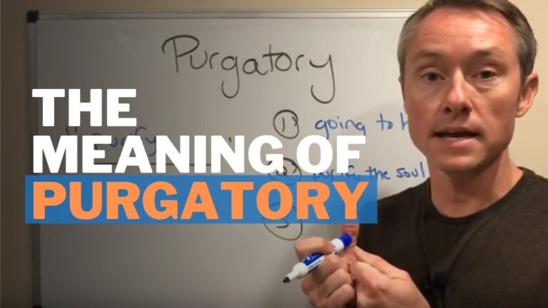 Understanding the Definition of Purgatory