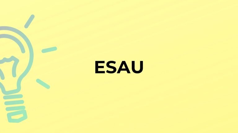 Understanding the Definition of Esau