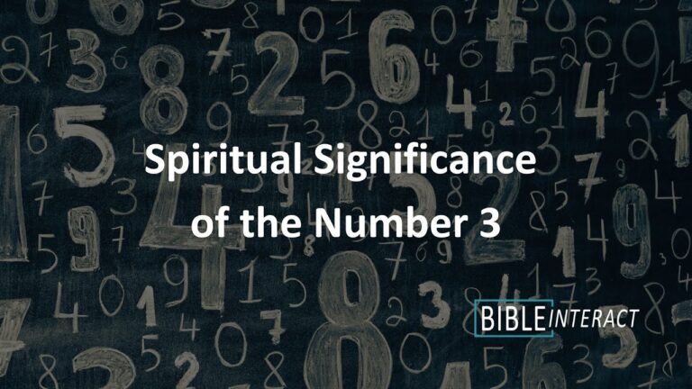 Unveiling the Spiritual Significance of the Number 3