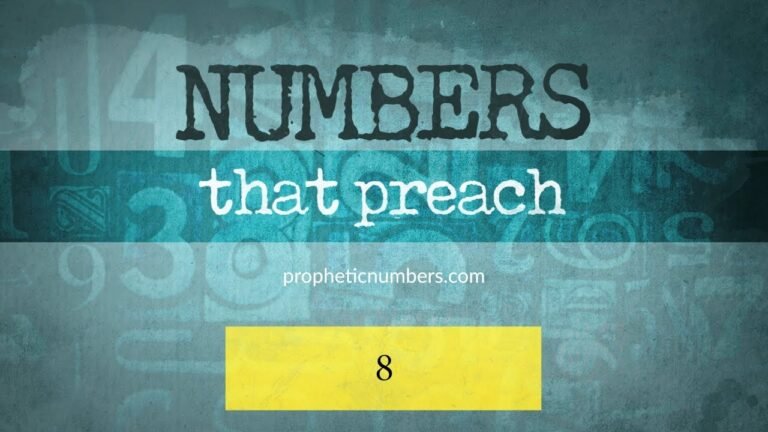 The Spiritual Significance of the Number 8 in the Bible