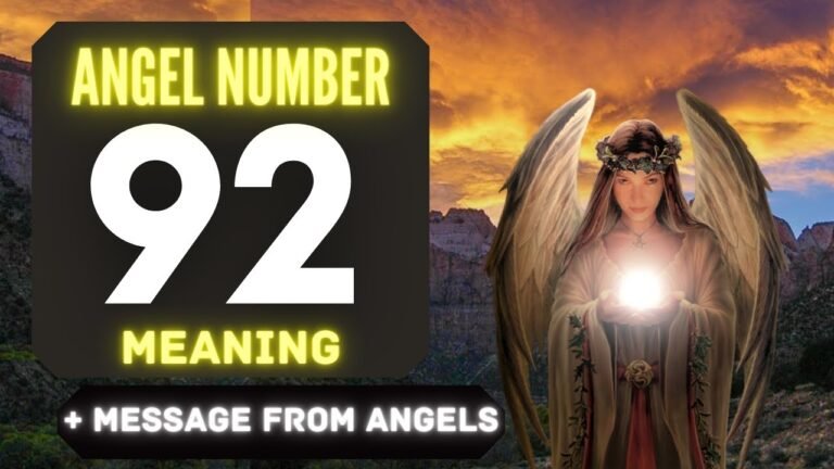 Understanding the Significance of 92 Angel Number