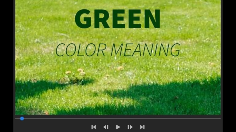 The Symbolism of the Color Green