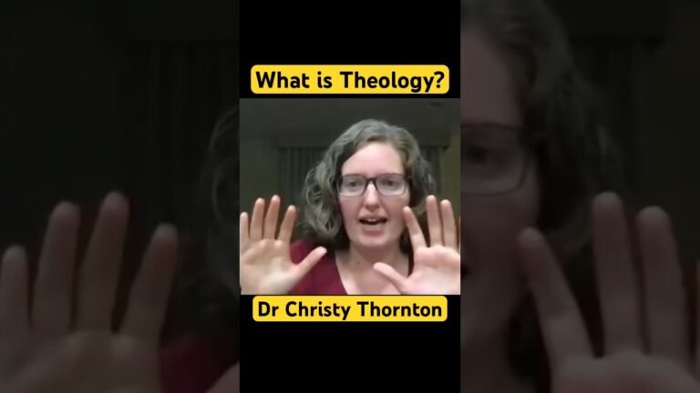 Understanding the Meaning of Theology