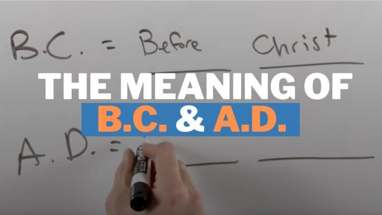 Understanding A.D. and B.C. in Biblical Context