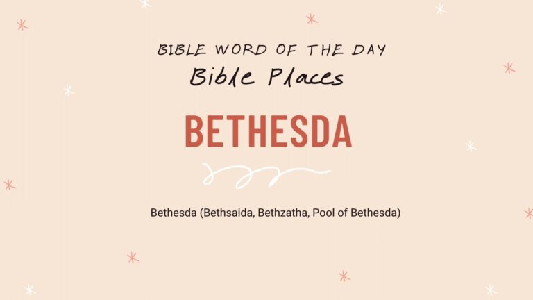 Unveiling the Meaning of Bethesda
