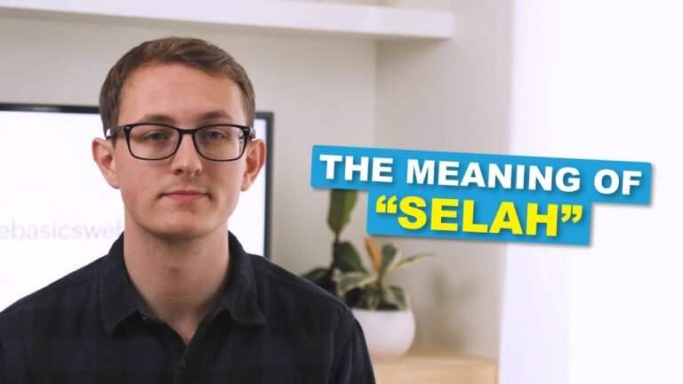 Understanding Selah: Its Meaning and Significance