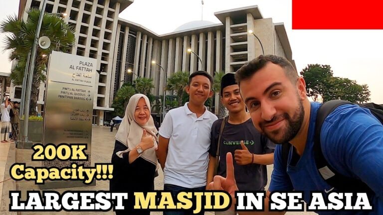 The Majestic Istiqlal Mosque: A Symbol of Unity and Faith