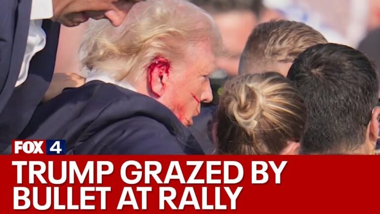 Did the Bullet Graze Trump?