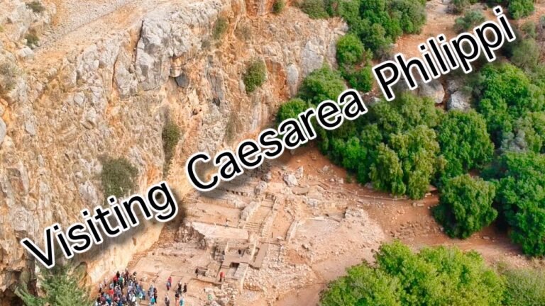 Exploring the Caesarea Philippi Map: A Historical Journey