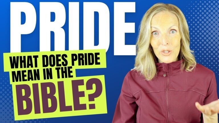 Understanding Pride in the Bible