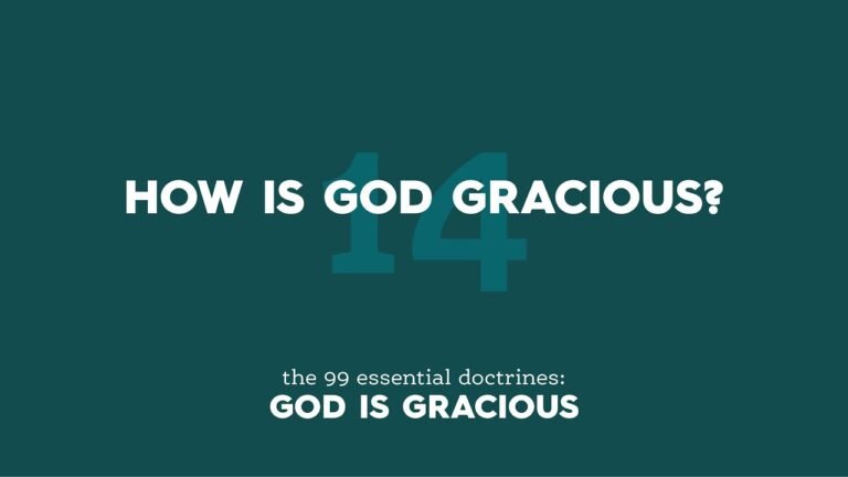 Understanding the Meaning of God's Grace