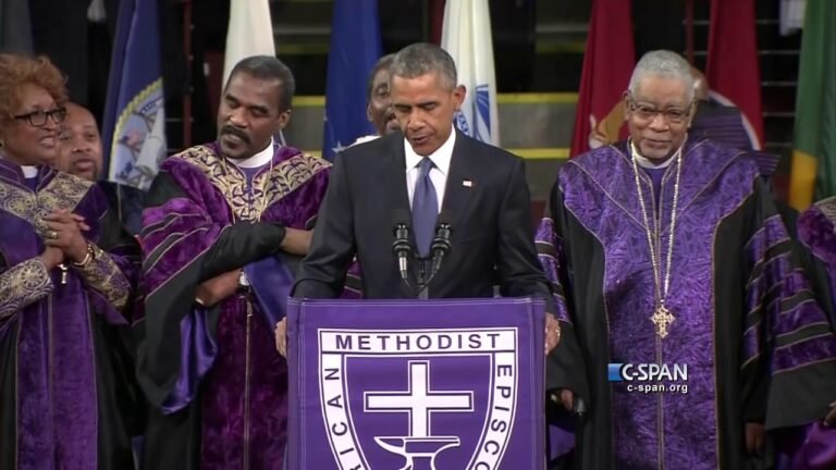 Obama's Remarkable Rendition of Amazing Grace