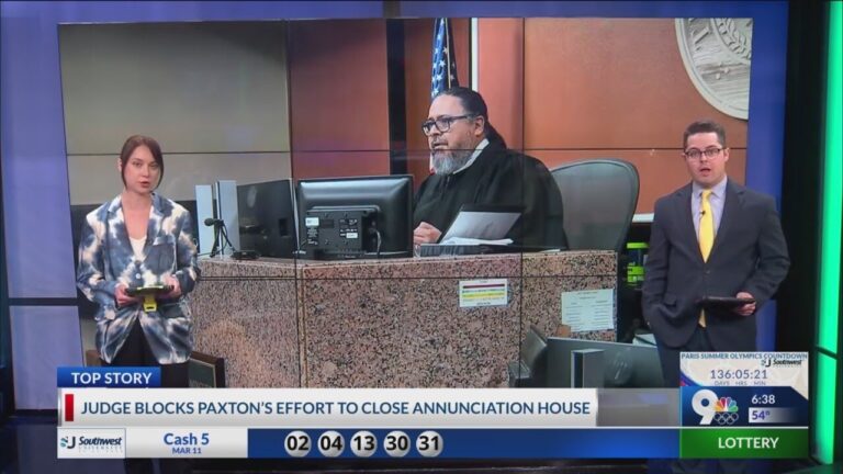 Judge Halts Texas AG’s Move to Shutdown Annunciation House