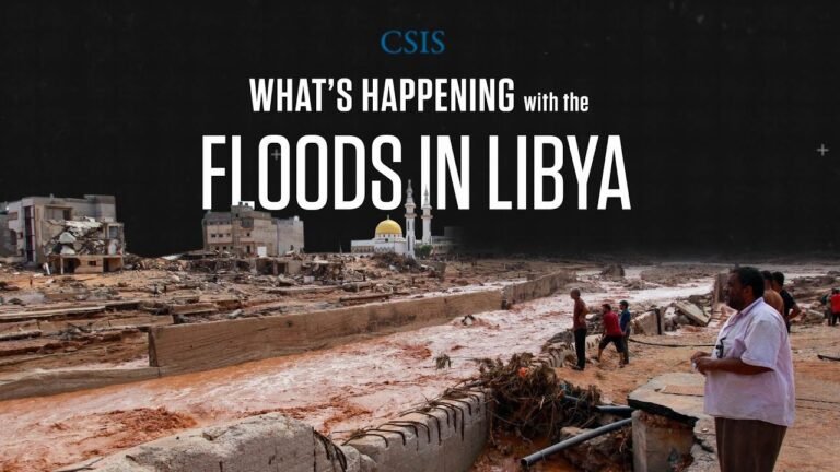 Devastating Flooding Crisis in Libya