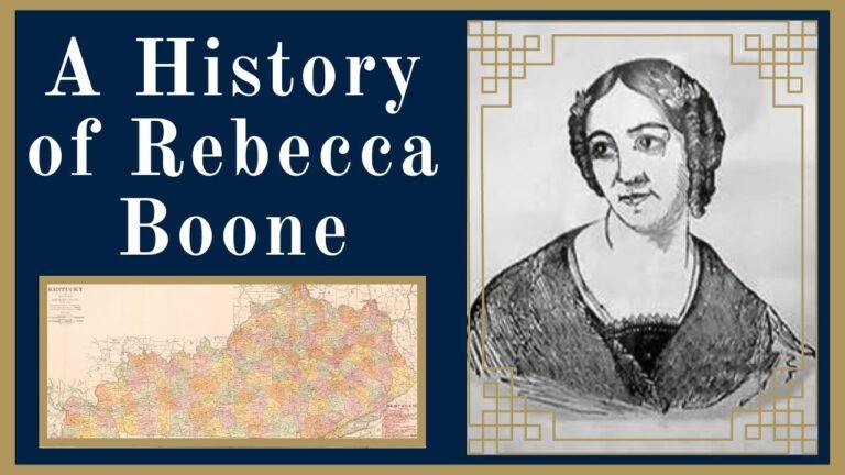 The Legacy of Rebecca Boone: Pioneer and Trailblazer