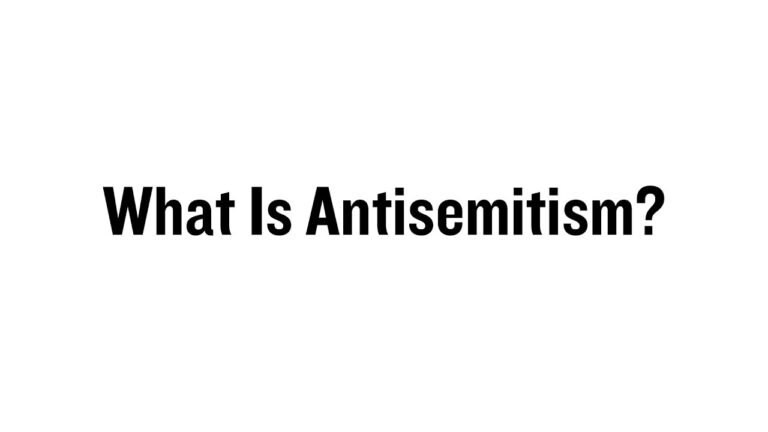 Understanding Anti-Semitism: Roots, Impact, and Solutions