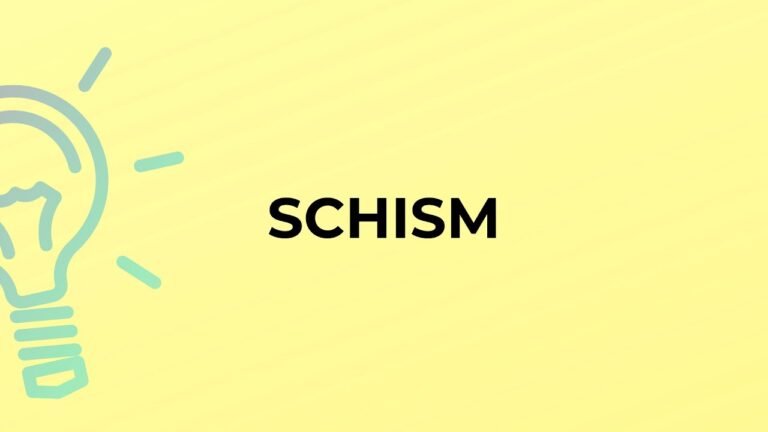 Understanding Schismatic: A Comprehensive Definition | Actualizado ...