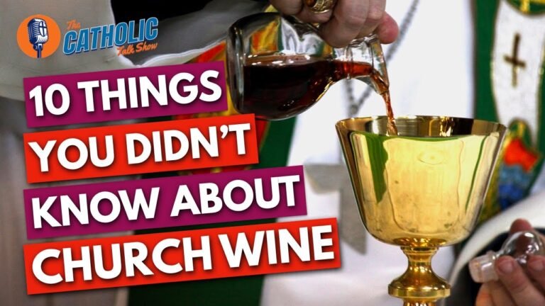 The Role of Altar Wine in Catholic Mass