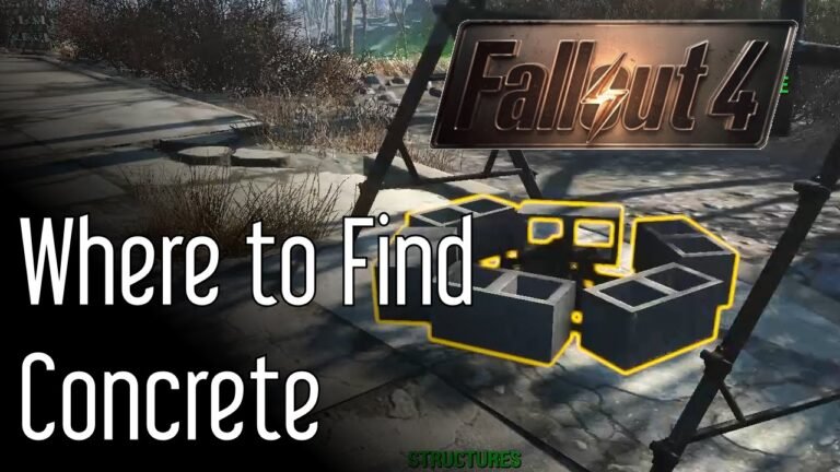 Finding Concrete in Fallout 4: Essential Locations and Tips