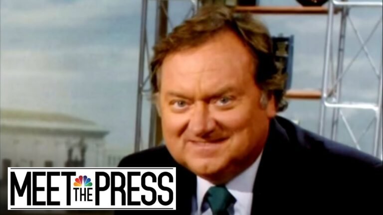 Tim Russert: The Legacy of a Political Icon