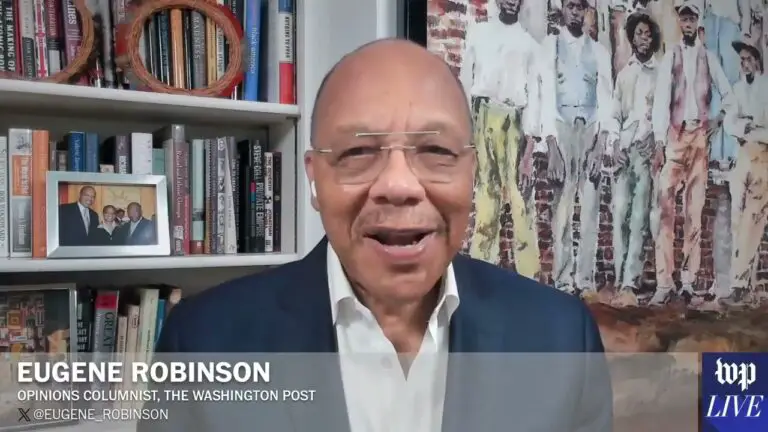 Eugene Robinson: Insights from a Leading Columnist - churches and ...