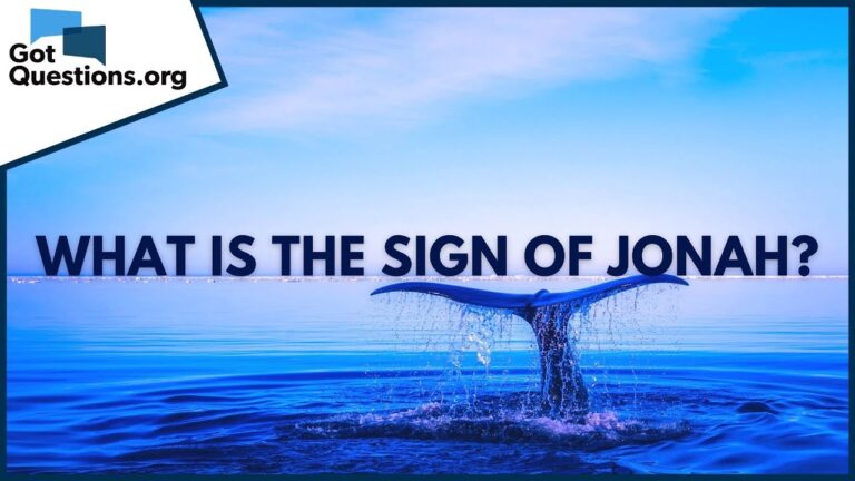 The Sign of Jonah: A Deeper Understanding