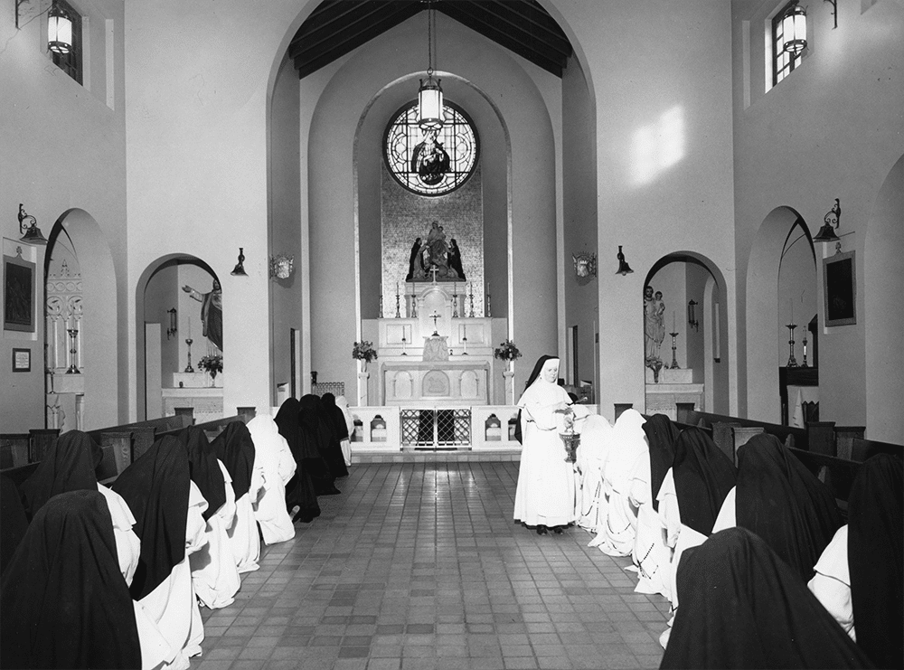 chapel at Rosary Hill