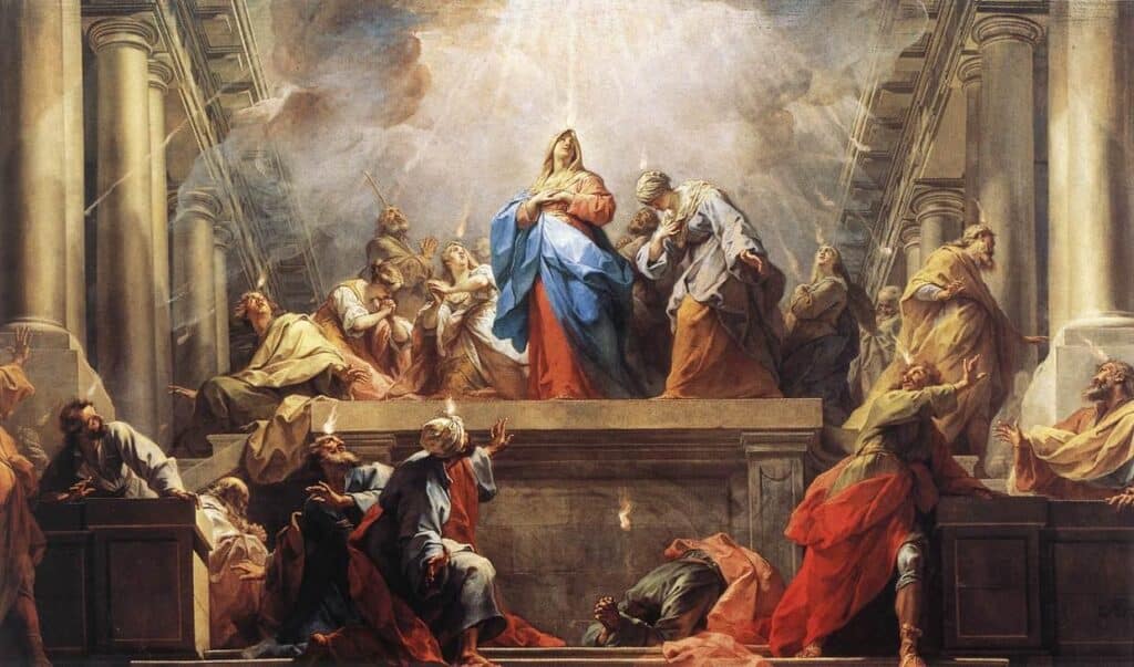 Pentecost by Jean Restout